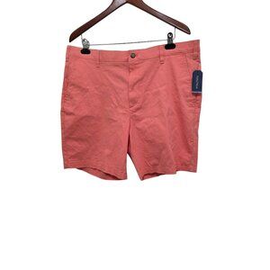 NWT Nautica Men's 38W Pale Coral Classic Fit Stretch Deck Shorts